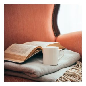 book and coffee